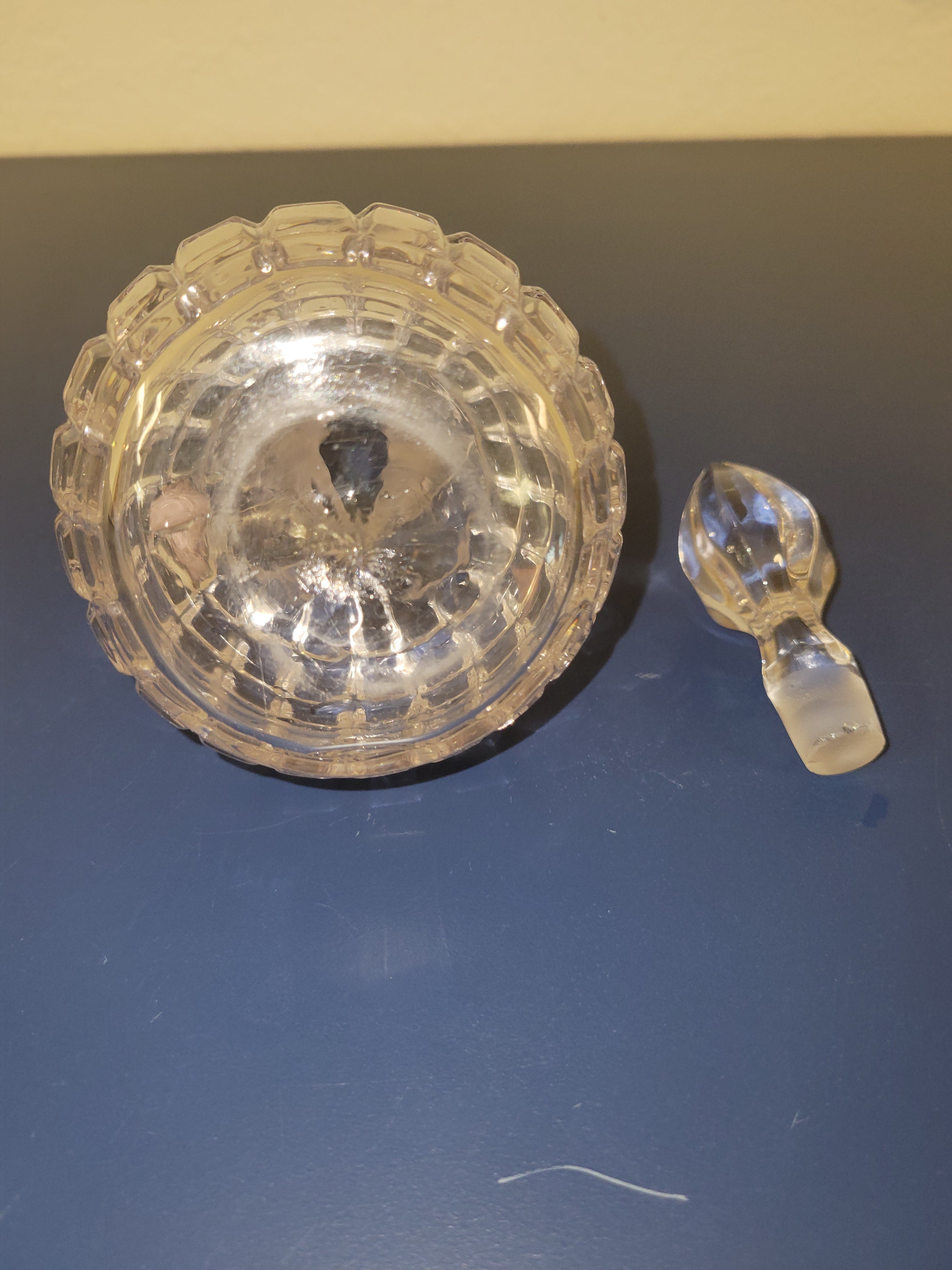 1889 Duncan & Miller Block pattern glass cruet.