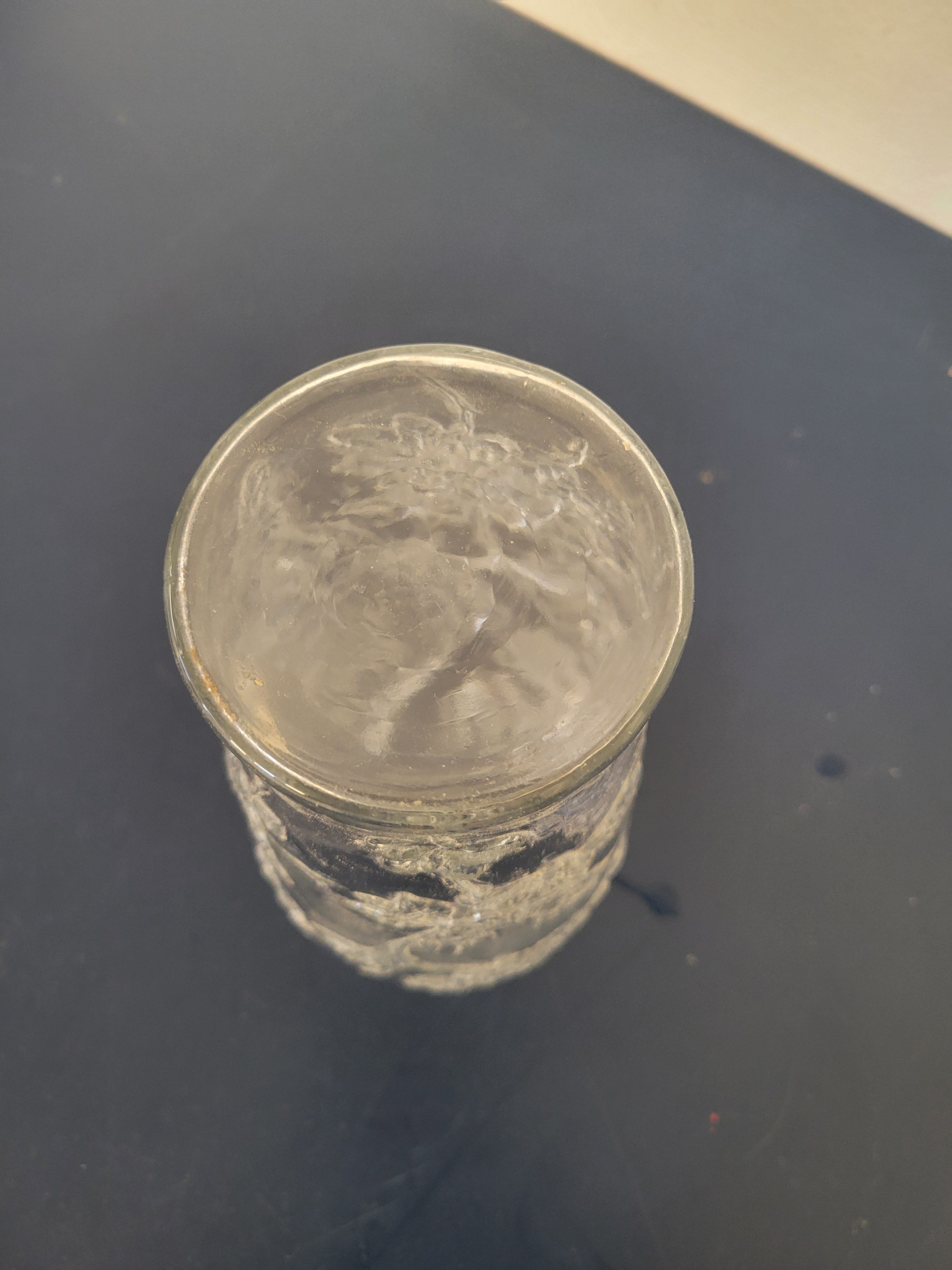 Antique Early 1900s "Goofus Glass" Parrot Pickle Jar Vase