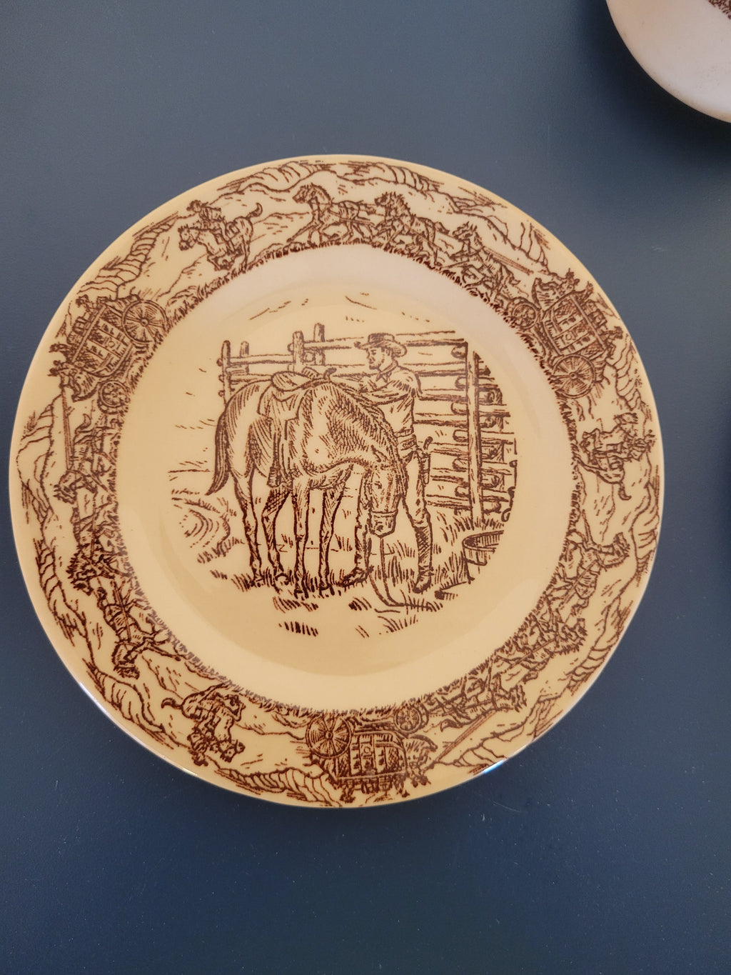 Vintage Tepco Western Traveler China Set