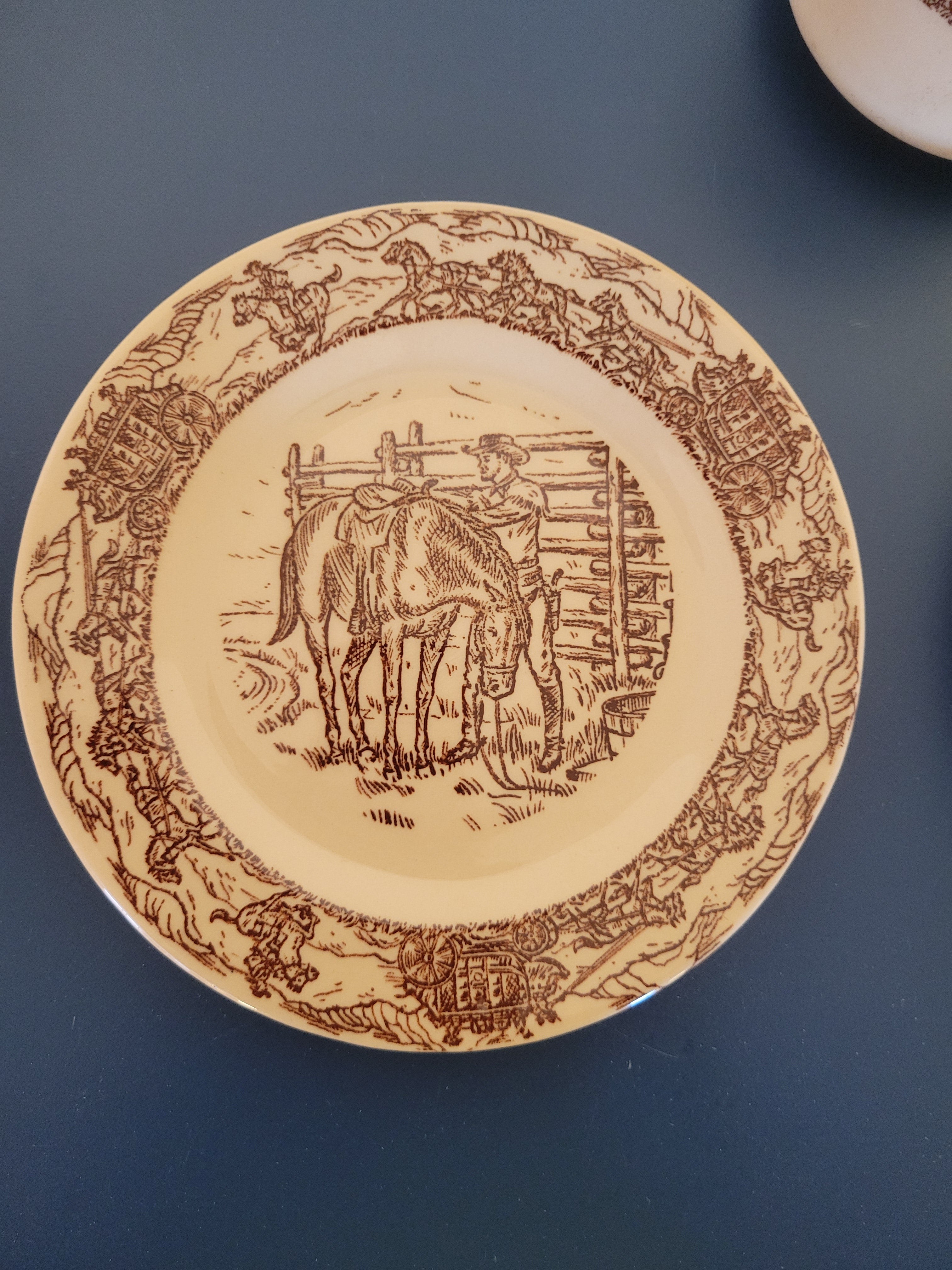 Vintage Tepco Western Traveler China Set
