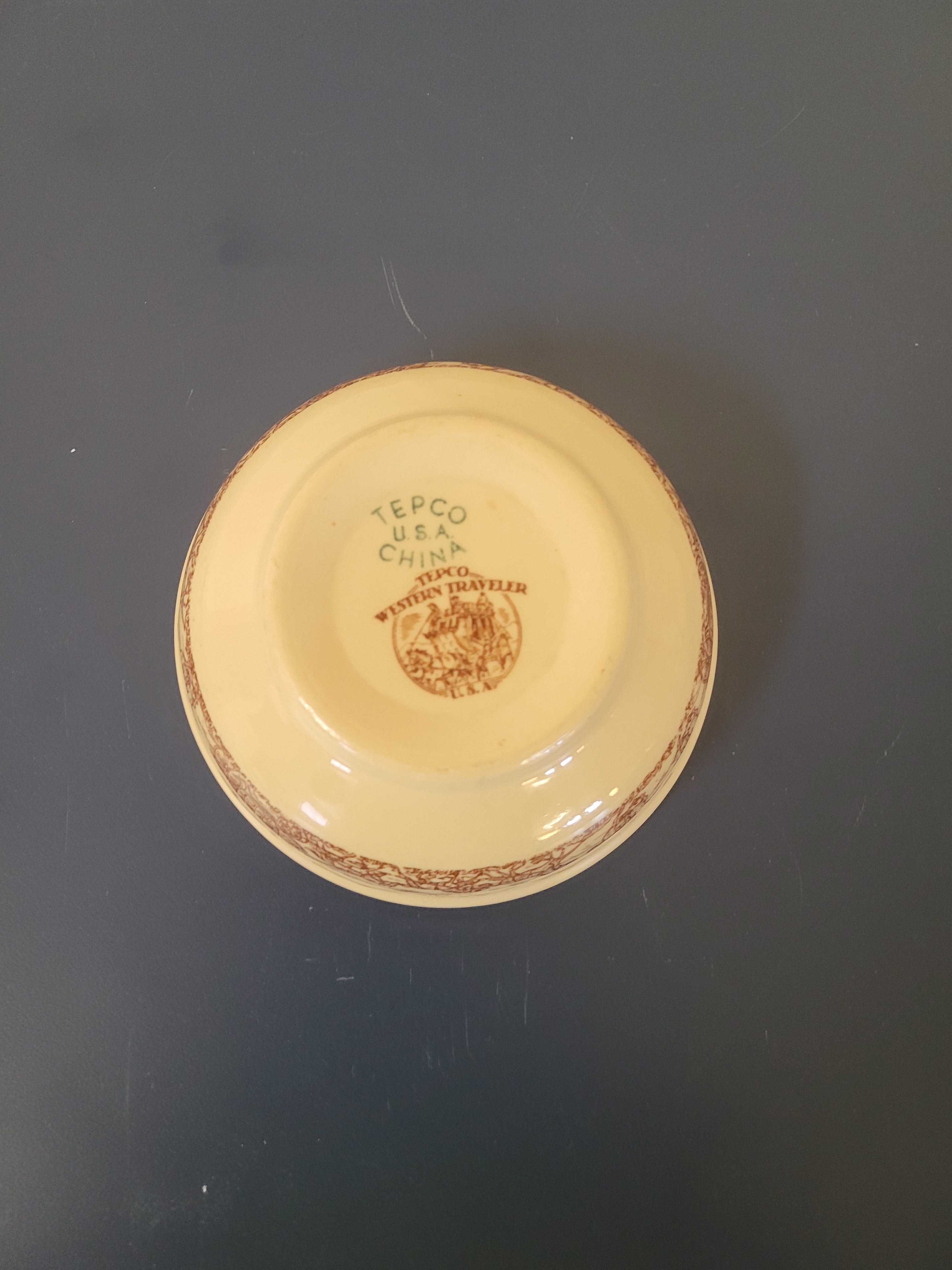 Giddy Up! 🤠 Vintage Western Diner Bowl