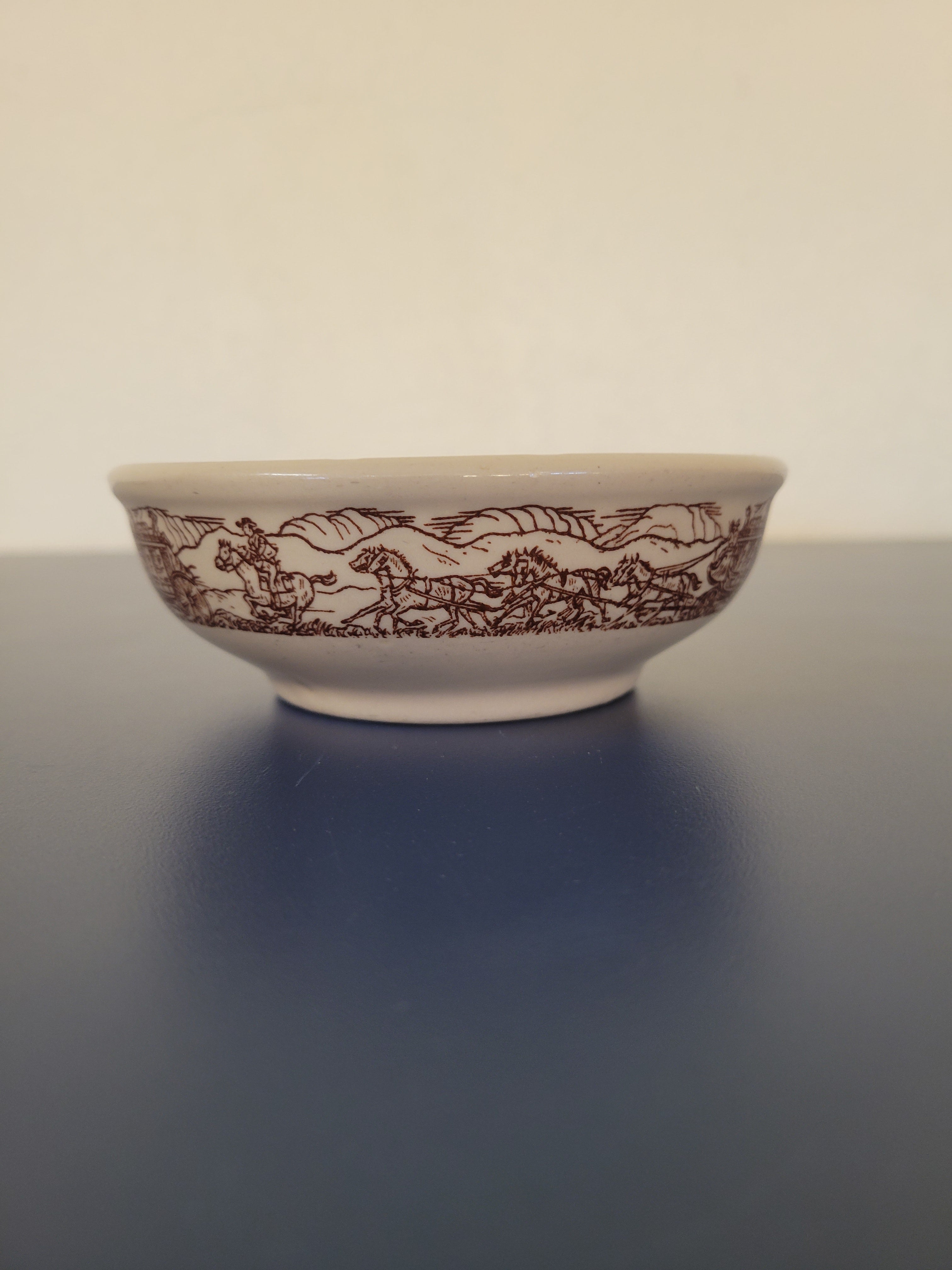 Giddy Up! 🤠 Vintage Western Diner Bowl