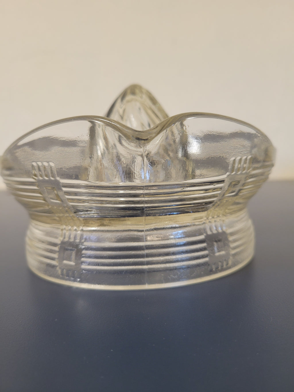 Vintage Hazel Atlas Glass Citrus Juicer.