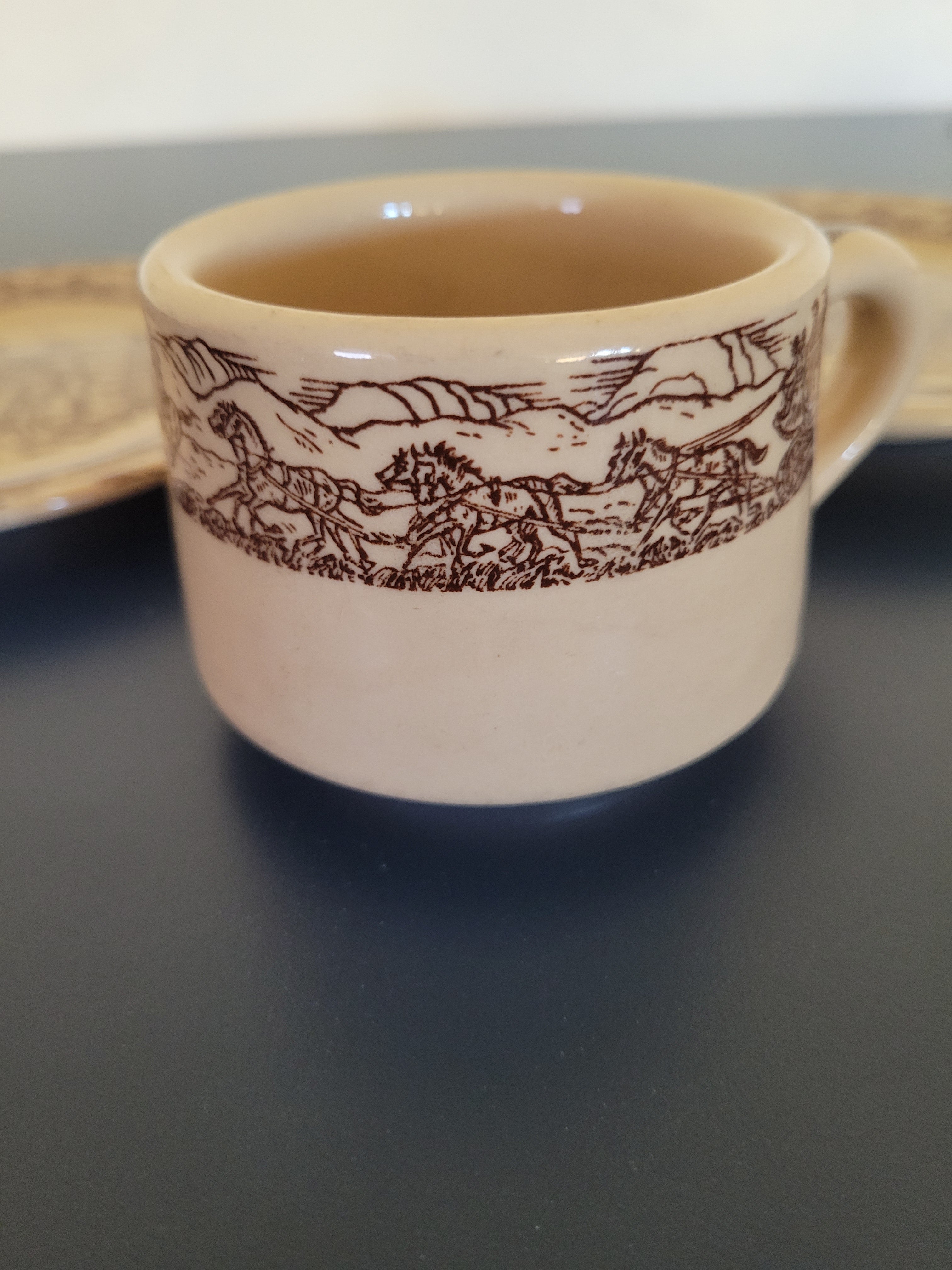 Vintage Tepco Western Traveler China Set